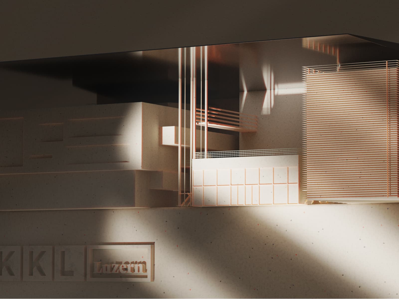 &why: KKL abstract 3d rendering of concert house