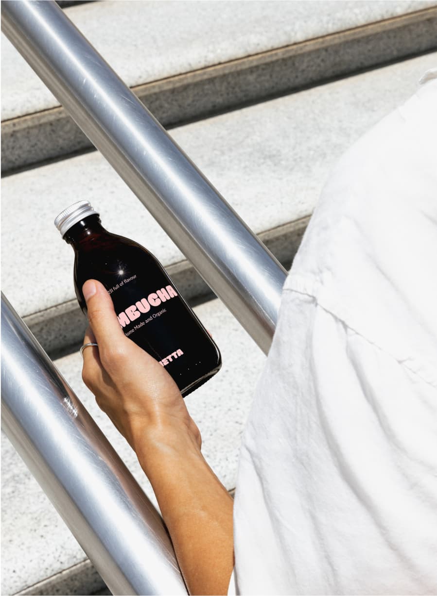 &why: metta - coffee shop branding bottle